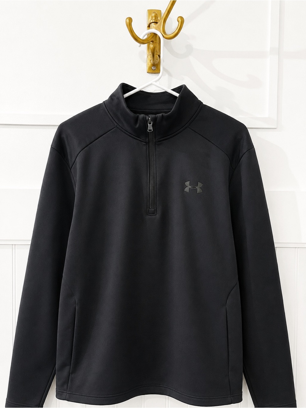 Under Armour Black Men's Half-Zip Performance Pullover